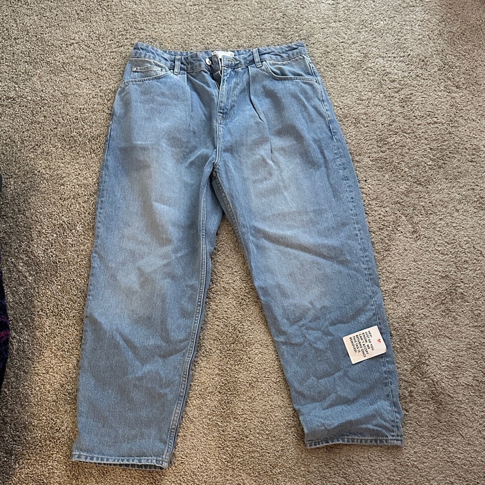 ASOS Relaxed Fit Light Blue Jeans